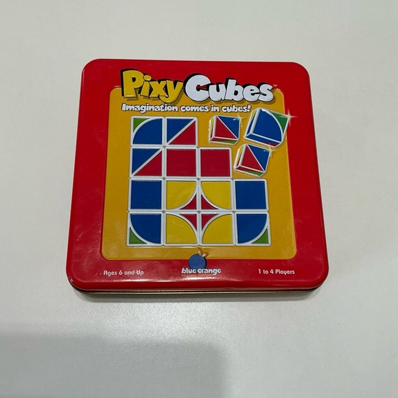 Pixy Cubes Puzzle Game - Red, Blue, Yellow by - Picture 1 of 3